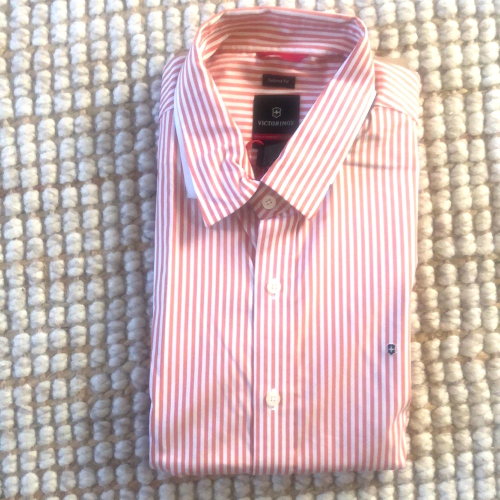 Victirinox striped dress shirt